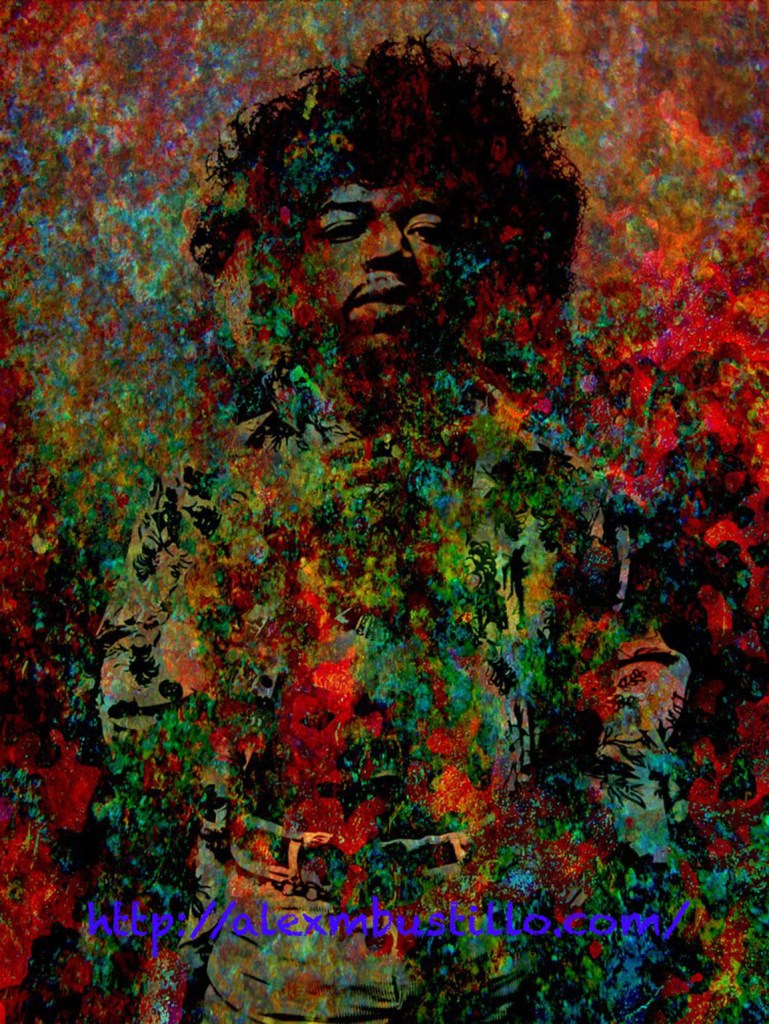 Jimi Hendrix: Standing At The Watchtower Portrait