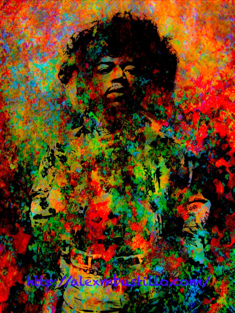 Jimi Hendrix - Standing At The Watchtower Portrait