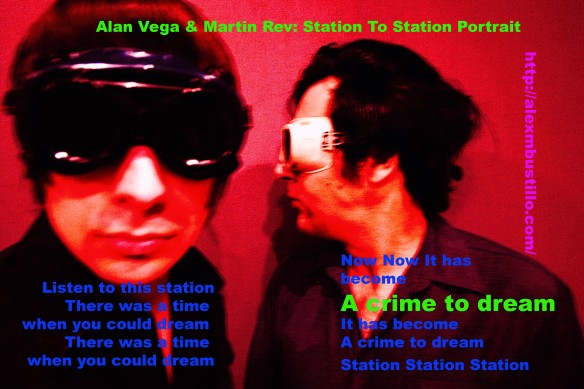 Alan Vega & Martin Rev: Station Station Suicide Portrait