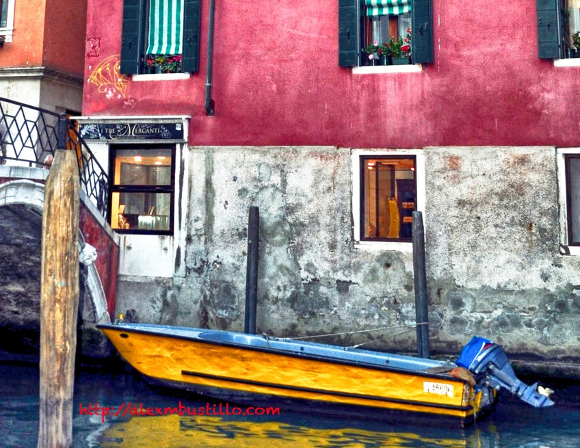 Canal Boat, Venice, Italy