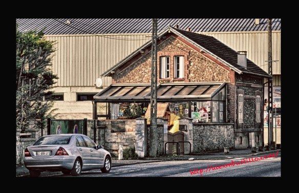 Quai de l'Apport Paris, Corbeil-Essonnes, France a