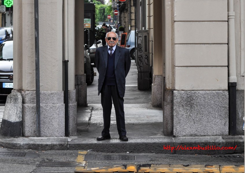 Ritratto, Stazione Porta Nuova, Torino, Italia