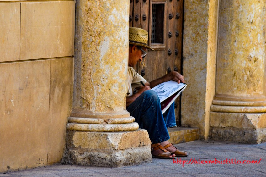 Sketching in Valencia, España
