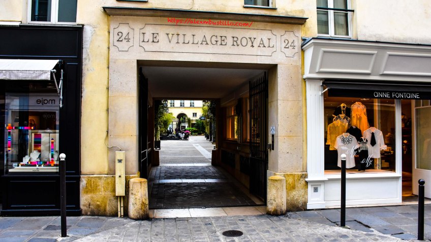 Le Village Royal, Rue Boissy d'Anglas, Paris, France