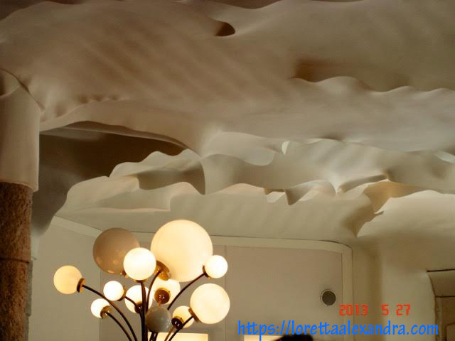 Inside Café de la Pedrera, Passeig de Garcia, 92, Barcelona, Spain.