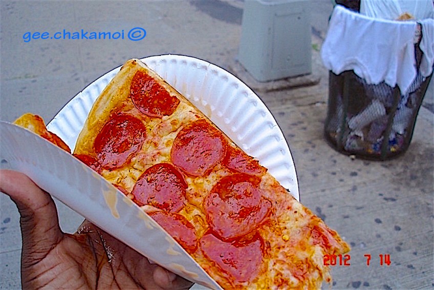 Nothing like a slice of New York style pizza