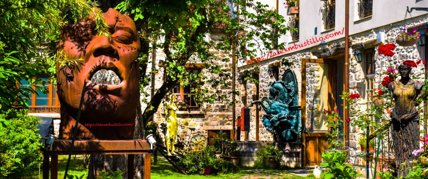 Garden Statue, Grande Rue 77630 Barbizon, France