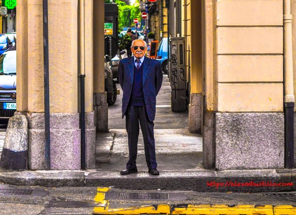 Ritratto, Stazione Porta Nuova, Torino, Italia