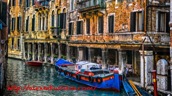 The Canals on Venice, Italy