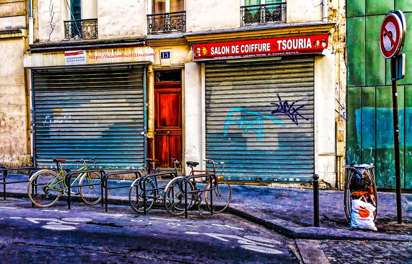 Bicycles, 13, rue Boinod, Paris, France