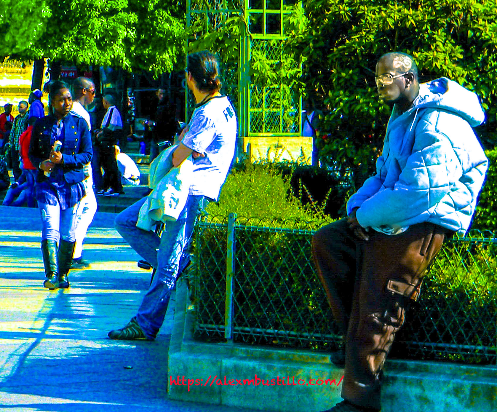 Out In The Street, Chatelet-Les-Halles, Paris, France