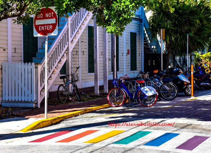 Key West, Florida - Bike Parking