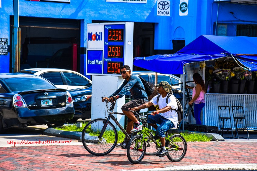 Little Havana Portrait - Street Biking
