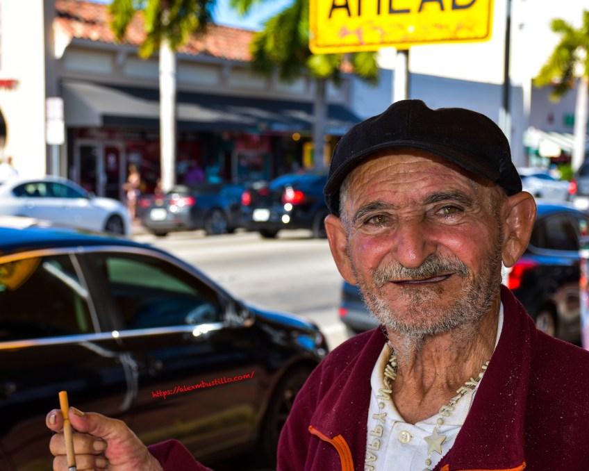Little Havana Street Portrait "El Calvito"