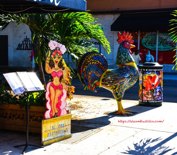 Little Havana Portrait - Little Havana Visitor Center, Southwest 8th Street, Miami, FL, USA
