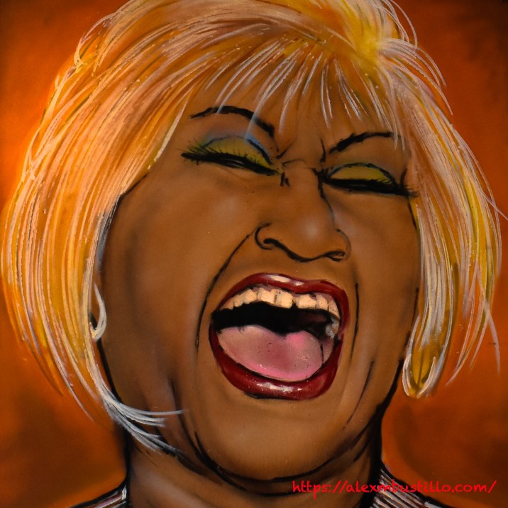 Little Havana Portrait - Celia Cruz - Azucar Ice Cream Company, 1503 SW 8th St, Miami, FL 33135