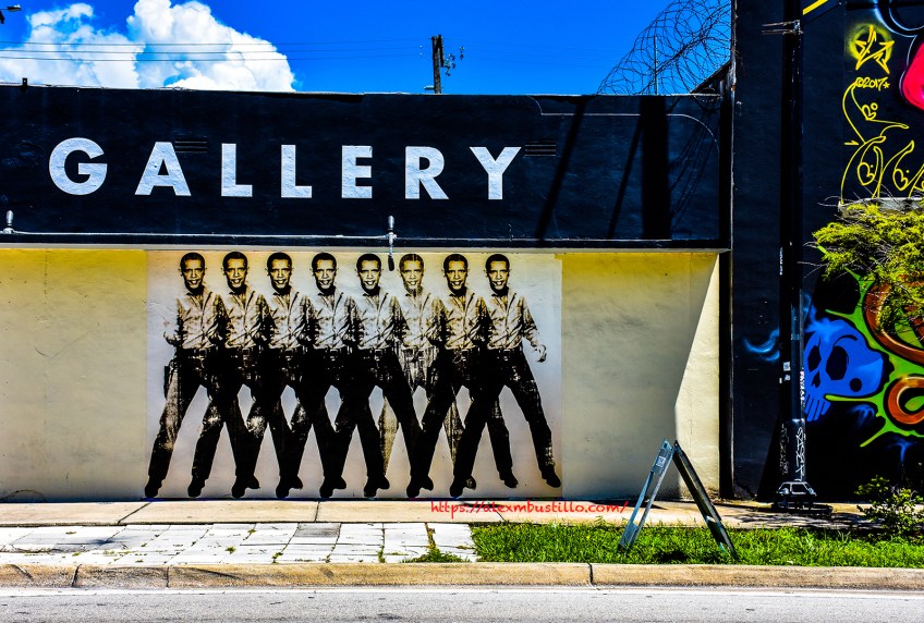 Wynwood Portrait - Elvis Obama Warhol