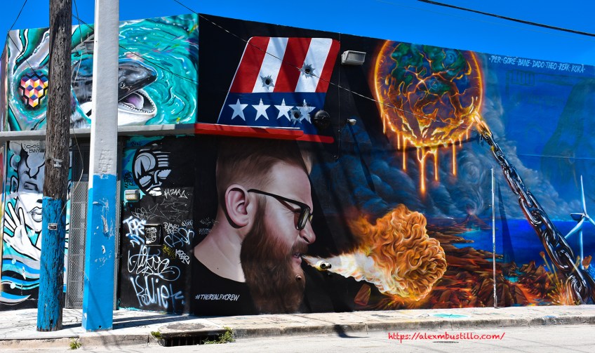 Wynwood Portrait - Firebreathing