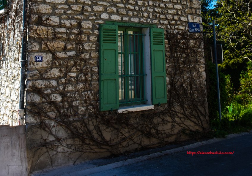Facade, 40 rue Claude Monet, Giverny, France