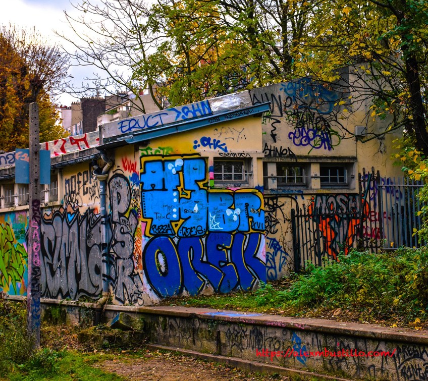 Chemin de fer de Petite Ceinture, Porte de Versailles, Paris