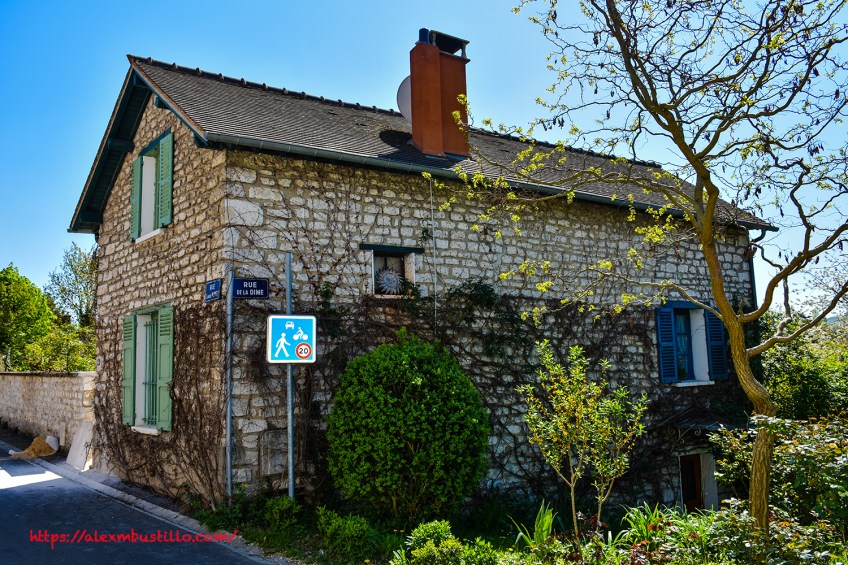 rue Claude Monet at rue de La Dime, Giverny, France