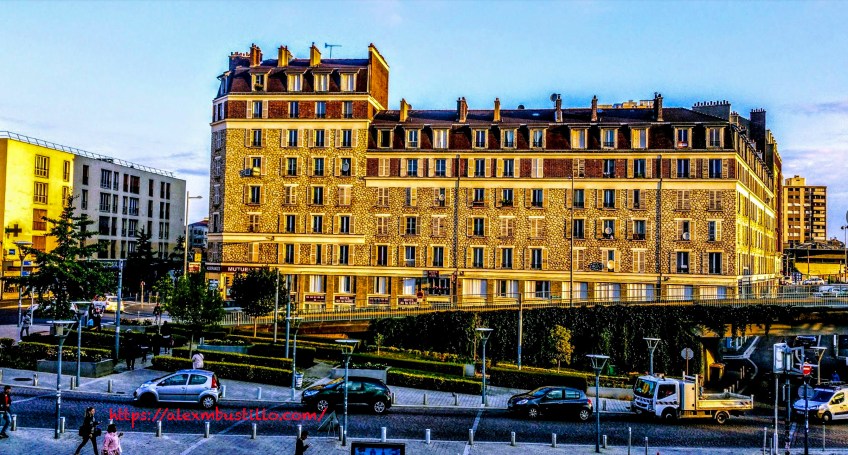Environ Gare de Choisy-le-Roi, Val de Marne, Mai 2019