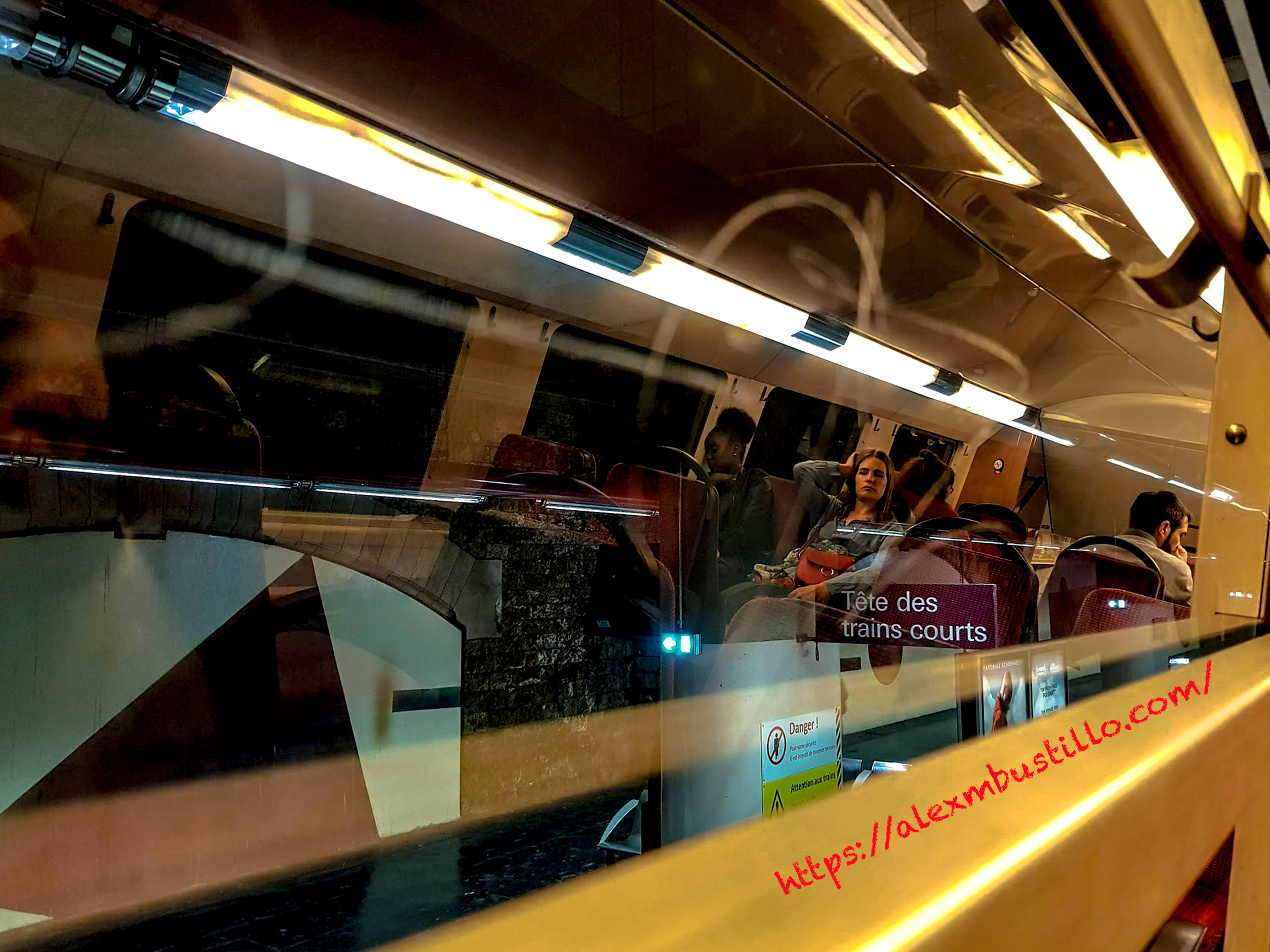 RER-C Entre Quai et Fenêtre