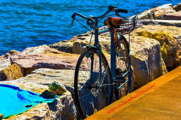 Caorle Pier Bike, Caorle, Venice, Veneto, Italy
