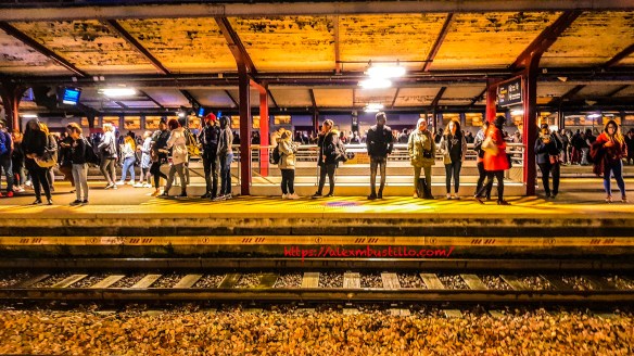 Gare RER Juvisy Tôt Le Matin