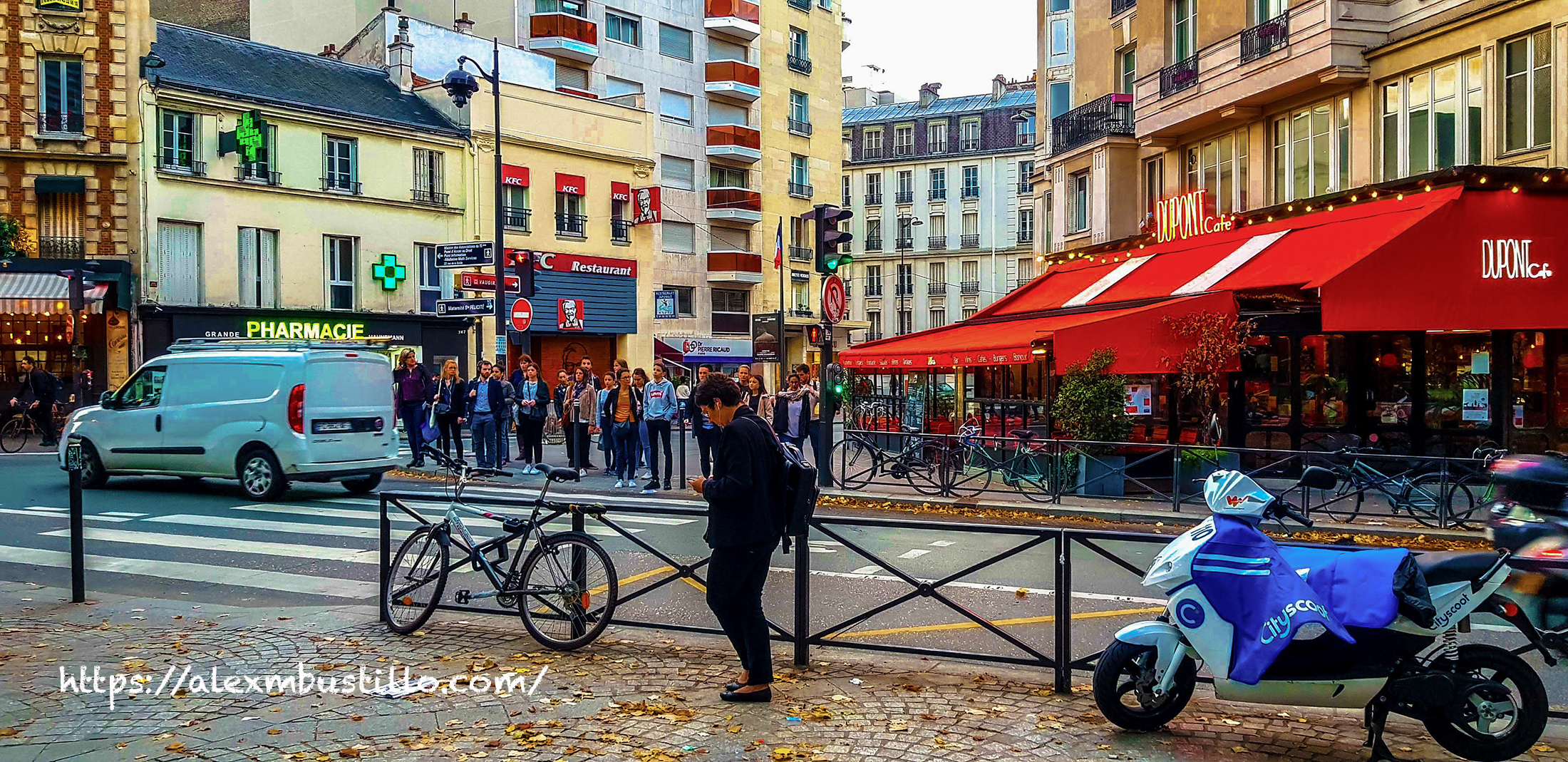 La Rue de la Convention, Paris 15me