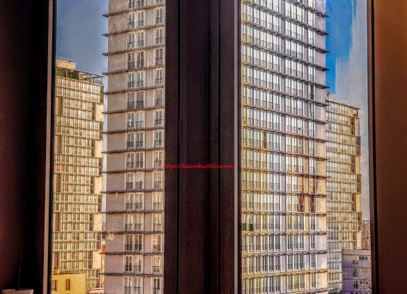 Window Frame: Choisy-le-Roi, FRANCE