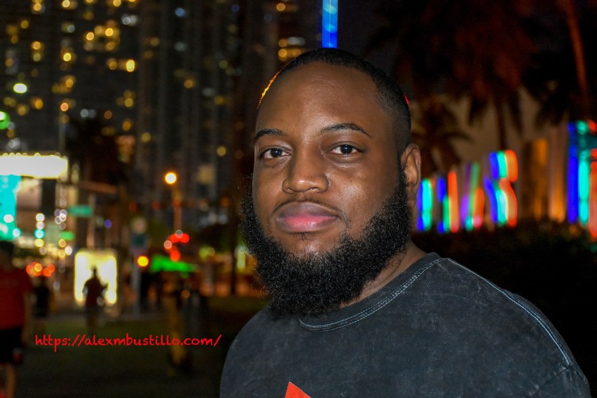 Darius, Bayside, Miami, Dec 2020