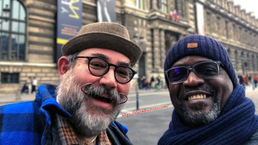 Louvre Walk, Paris, France February 2023