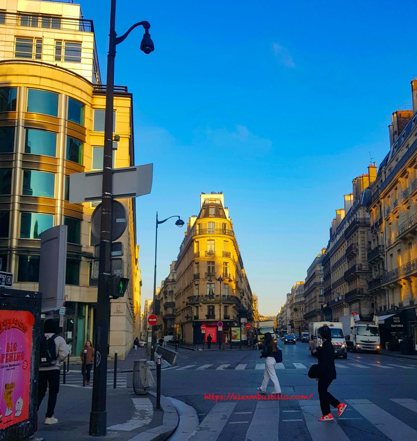 Place de La Bourse at Rue Vivienne, Paris