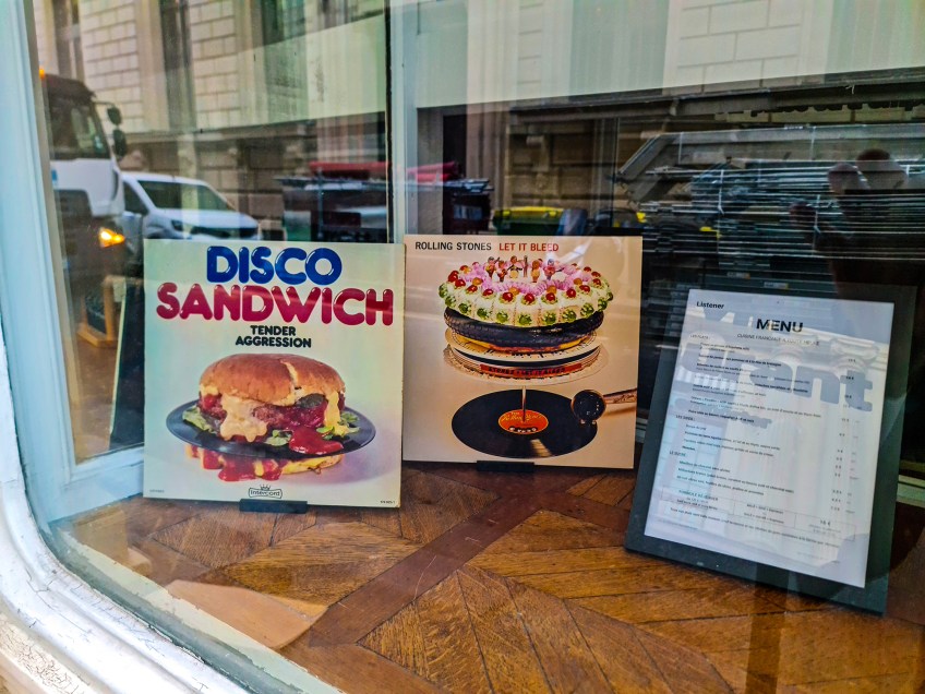 Listener, 10 rue Vivienne, Paris Disco Sandwich Let It Bleed