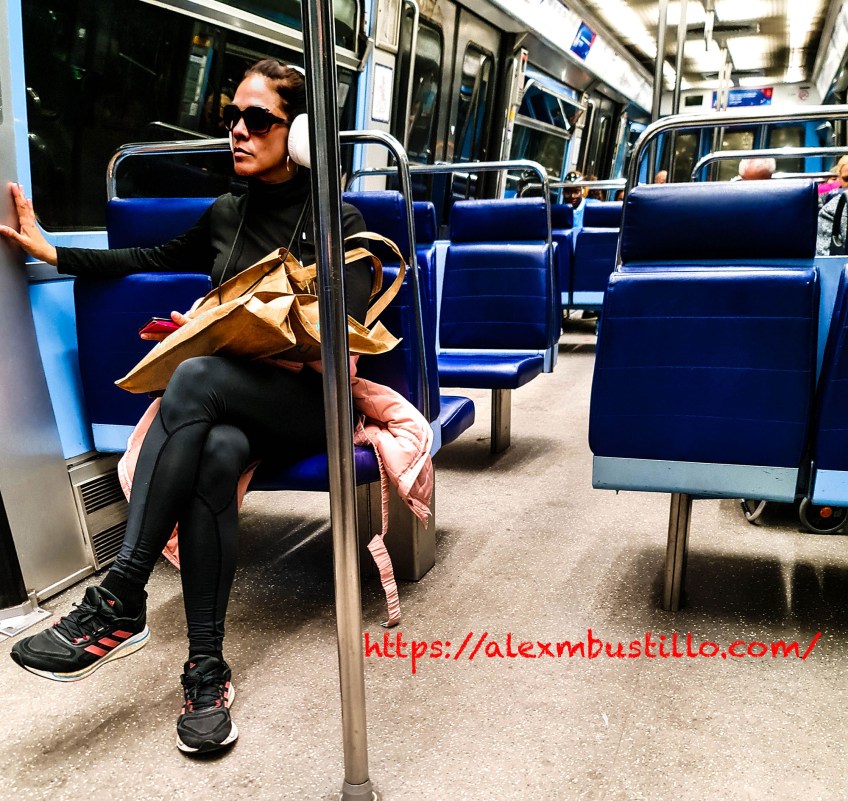 Paris Portrait 22 May 2024, 1630, Metro Ligne 8, Madeleine, Paris