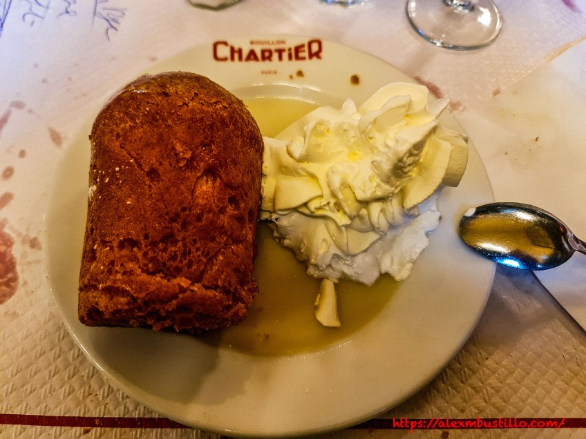 Baba au Rhum, Bouillon Chartier Grands Boulevards