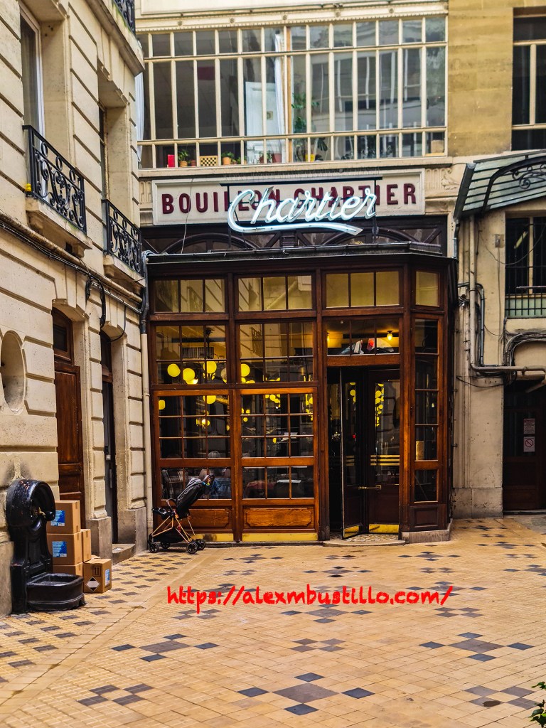 Terrasse d'Entrée, Bouillon Chartier, Grands Boulevards, Paris