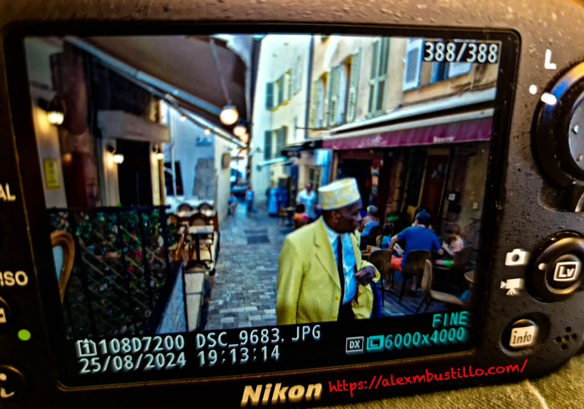 Draft : Street Portrait : Cannes, France