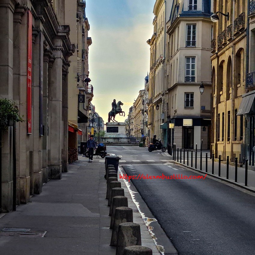 Early Morning Portrait, Rue des Petits Champs, Paris 1re et 2me