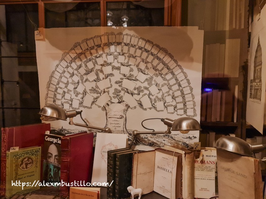 A George Sand Library Windowfront, Gallerie Vivienne, Paris 75002