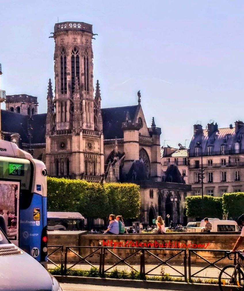 From Rue du Louvre at Rue de Rivoli 75001 Paris Portrait