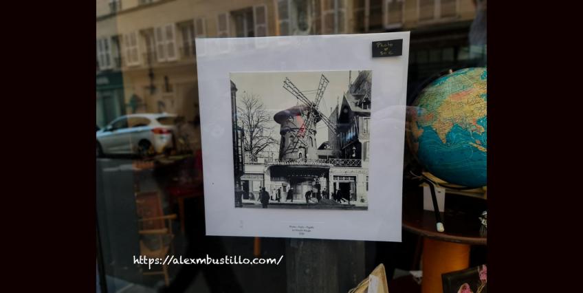 Le Moulin Rouge Portrait, Rue Casimir Delavigne, Odéon, Paris 75006