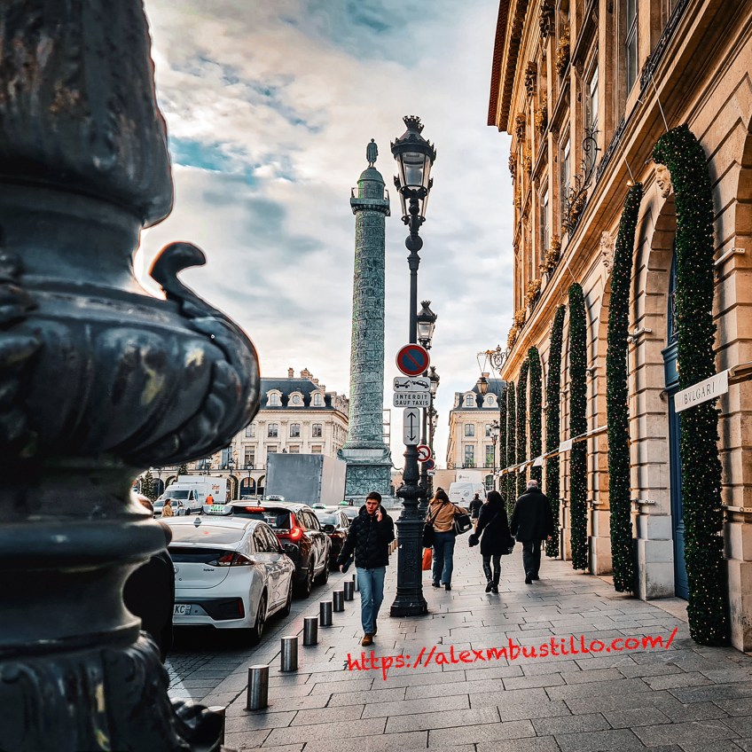 Place Vendôme at rue de la Paix, 75001 Paris