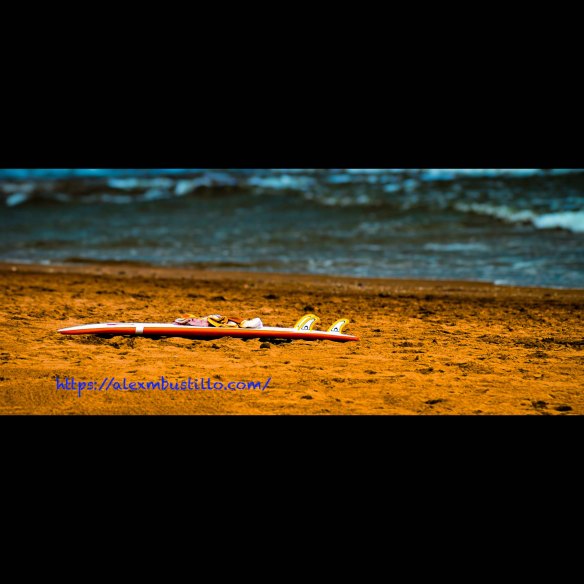 Las Palmeras, Valencia, Surf's Up Portrait