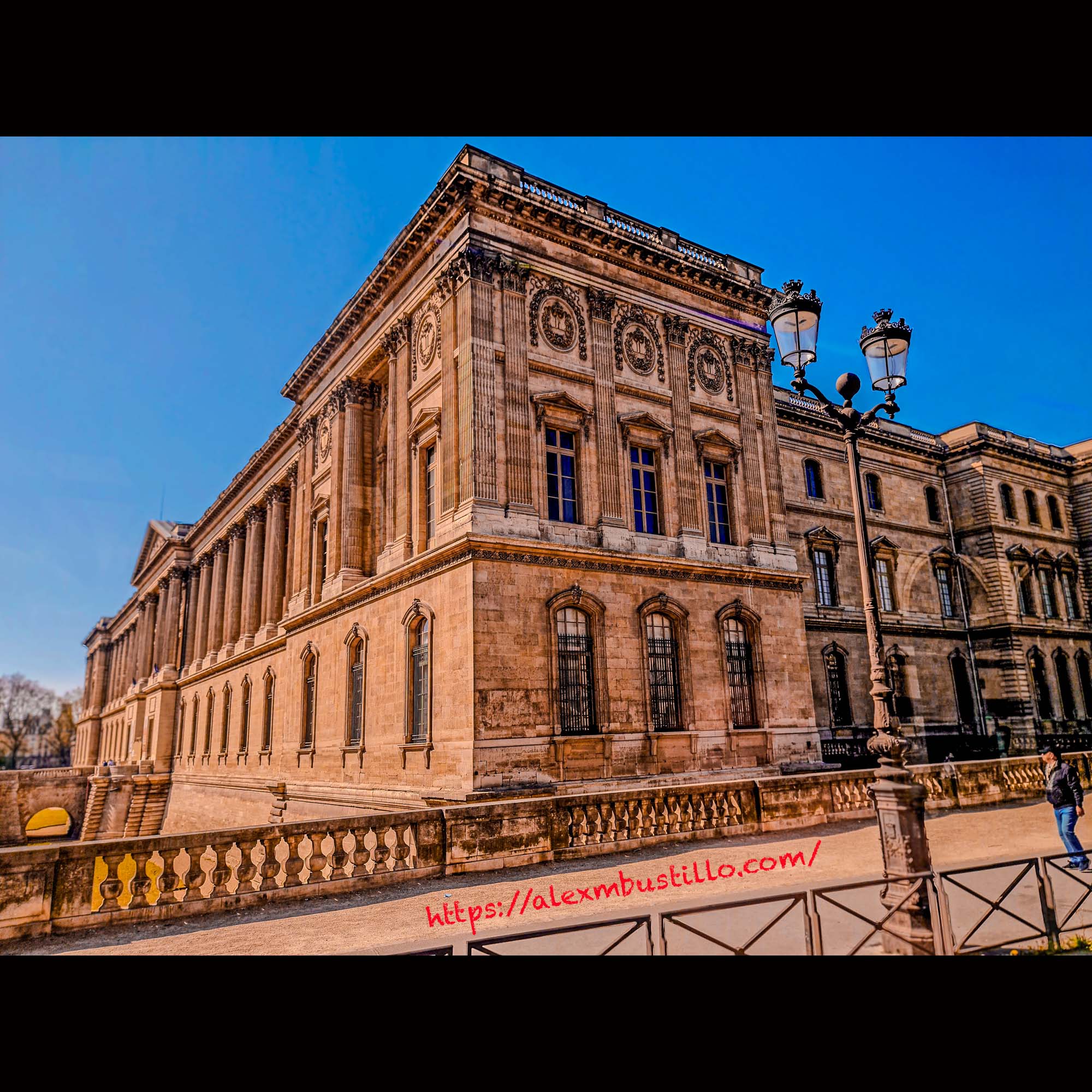 Louvre Corner Portrait From Rue De Rivoli, 75001 Paris