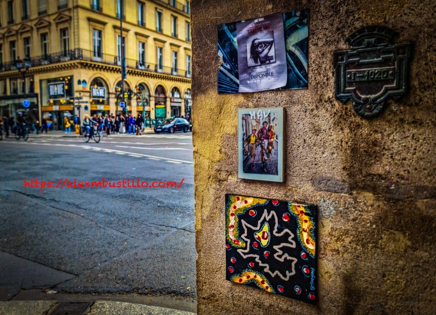 The Photo Tile at Rue de Rivoli and Rue de l'Oratoire, 75001 Paris